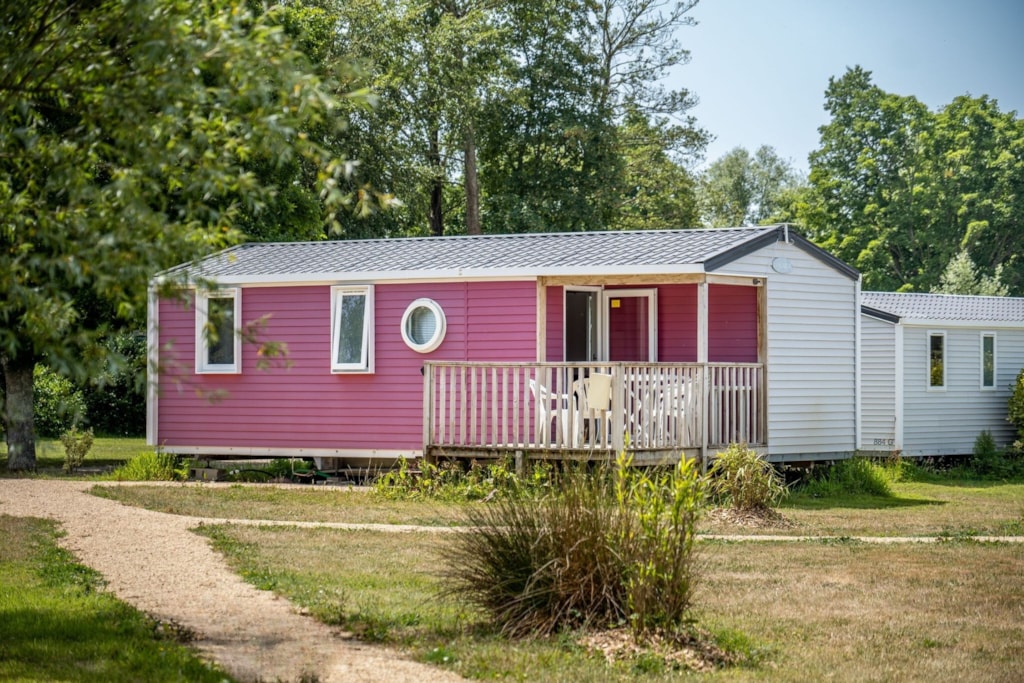 Stacaravan 6p - SIMPLY O'HARA Mobile Home: 3 bedrooms + Integrated terrace + TV (31m² / 2014)