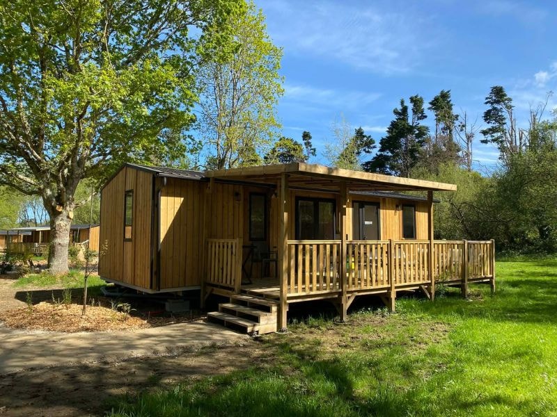 Lodge Ô COMFORT : 3 bedrooms + 2 bathrooms + Covered terrace + TV (40 m²/2026)