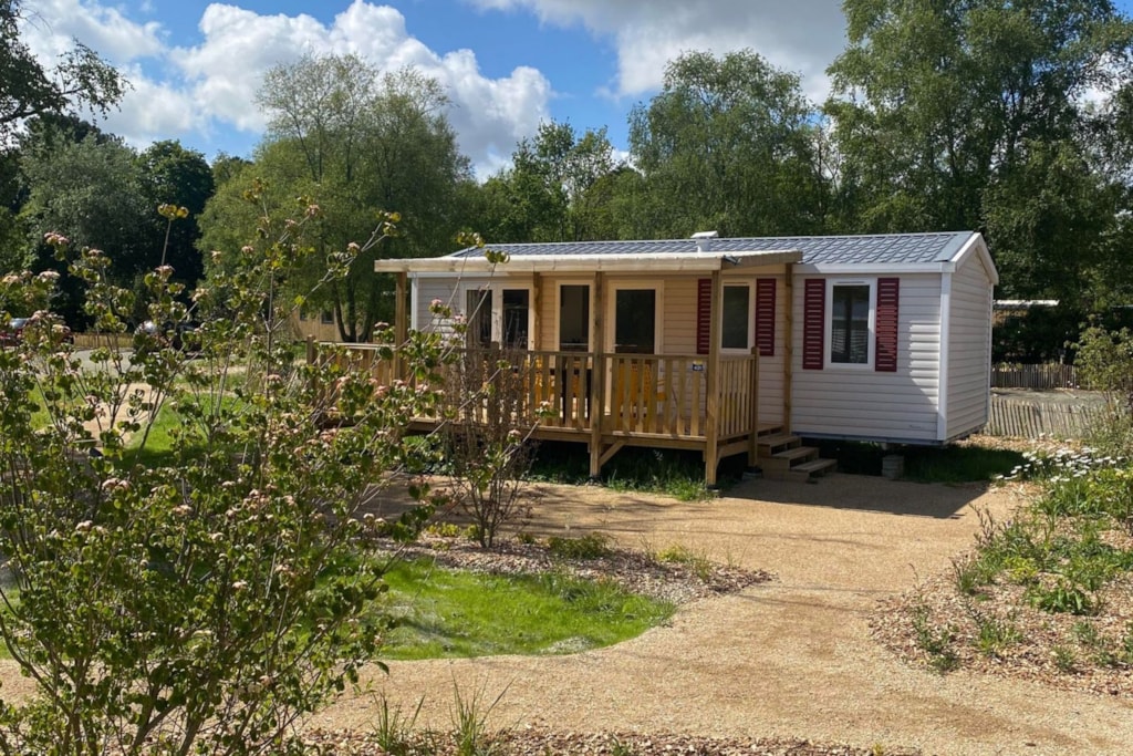 Stacaravan 6p - SIMPLY RIVIERA Mobile Home : 3 bedrooms + Terrace + TV (32 m² / 2013)