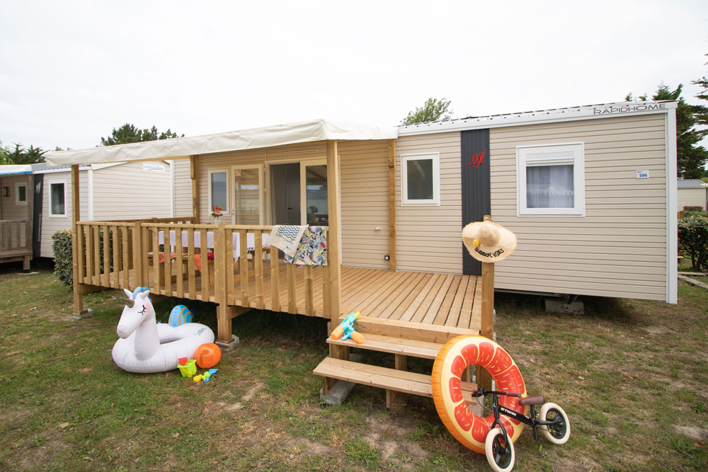 Stacaravan Confort 3 slaapkamers