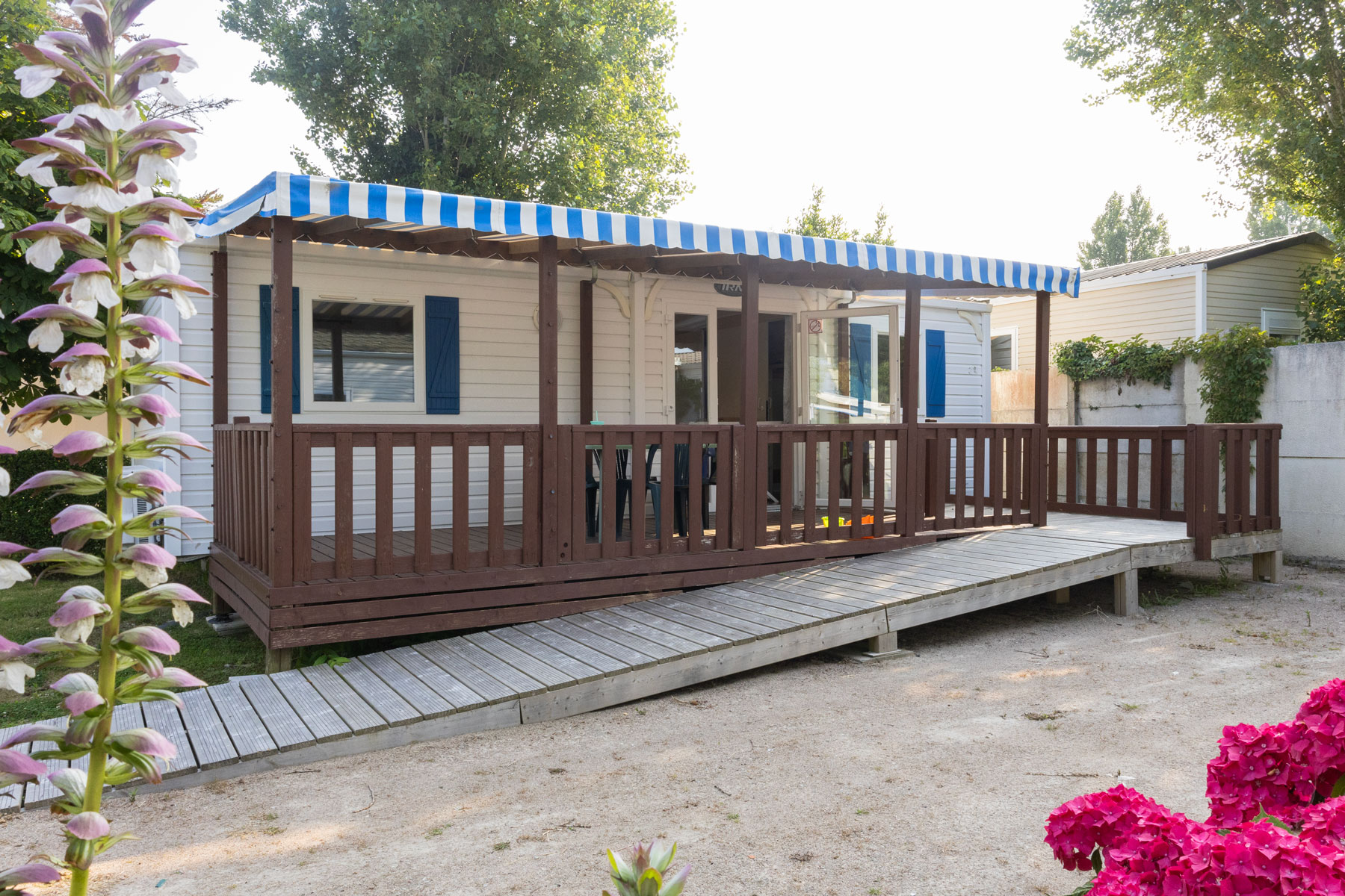 Stacaravan Confort 2 slaapkamers - voor mindervaliden