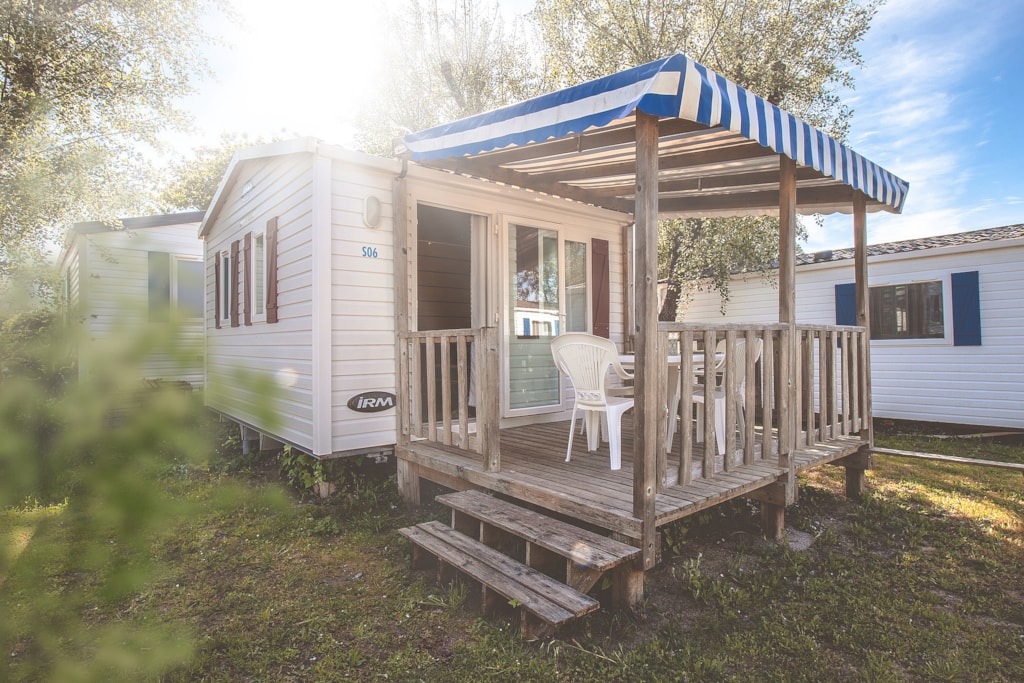 Stacaravan 4p - Comfort 1 slaapkamer