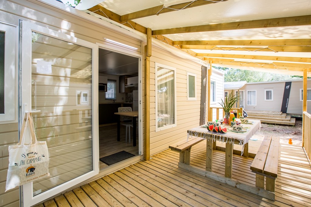 Stacaravan Confort 3 slaapkamers