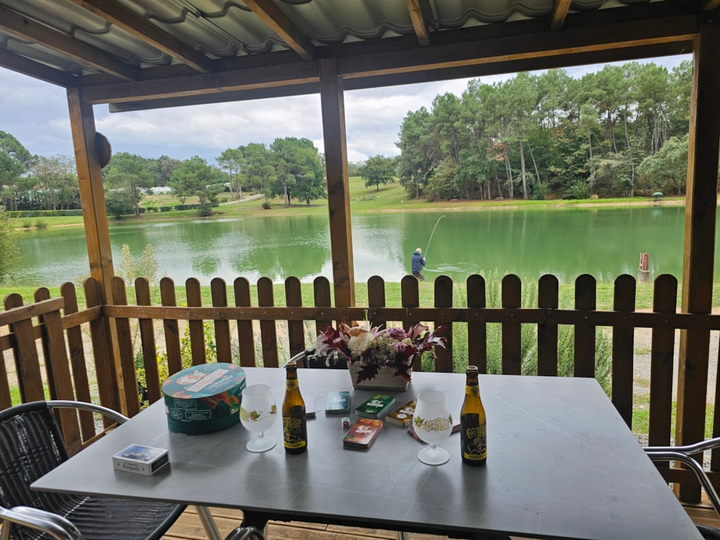 Chalet 4p - Wood Cottage lake view