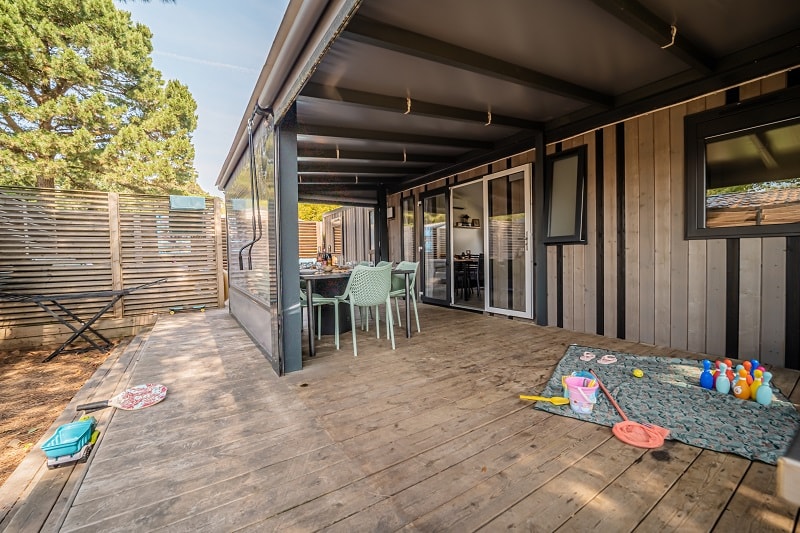 Stacaravan 8p - Mobil Home QUATTRO Premium + 4 chambres / 2 SDB 36m²