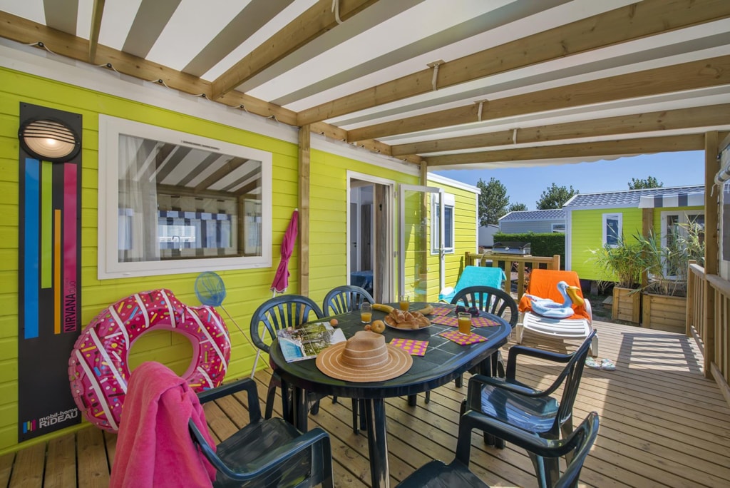 Mobil Home DUO 2 bedrooms / 2 bathrooms 32m² 4 Ppl.