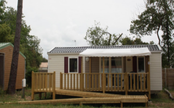 Stacaravan - 2 bedrooms - adapted to the people with reduced mobility 4/6 Ppl.