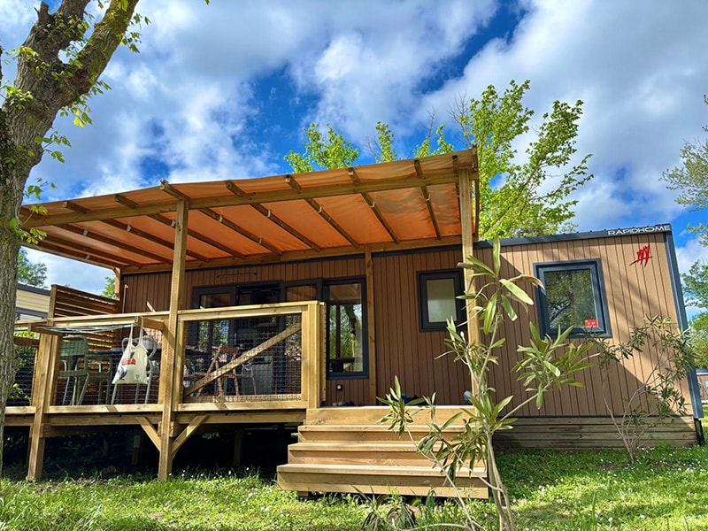 Premium Mobile Home 32m² - 3 bedrooms - TV - dishwasher