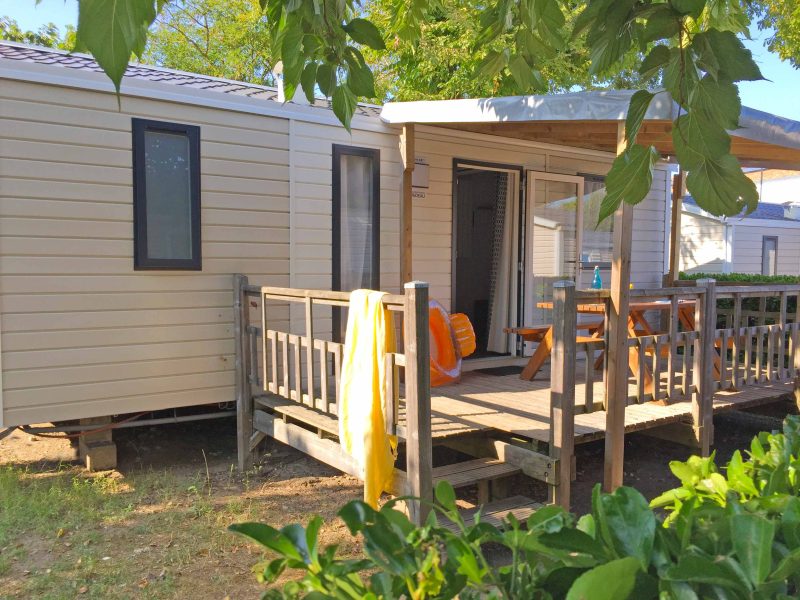 Stacaravan Confort - 28m² - 2 slaapkamers
