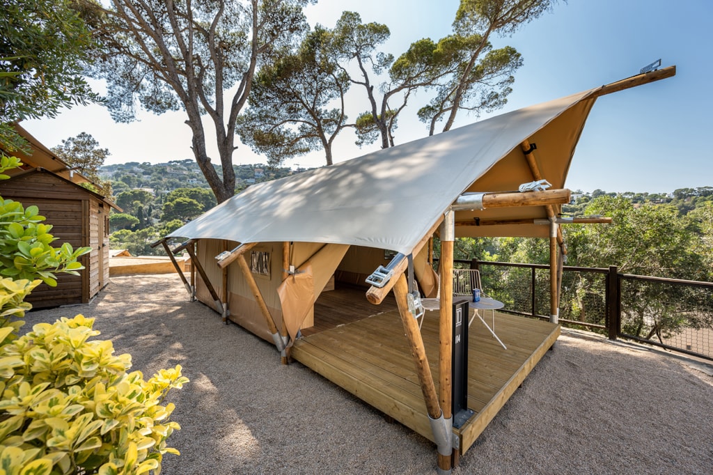 Glamping Tent  2p - Canvas Lodge Twin Half Board stay