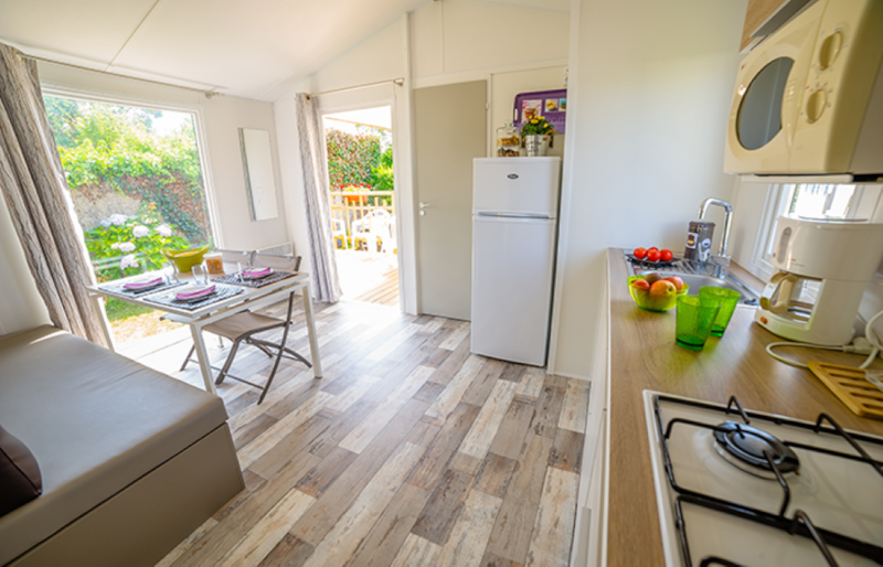 Stacaravan 4p - Stacaravan Confort - 27m² - 2 bedrooms - air-conditioning 4 Ppl.