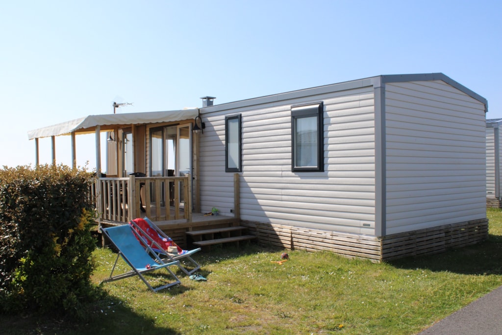 Mobile-home Premium HORIZON 40m² - 2 bedrooms + Half-covered terrace 15m² - Seaview