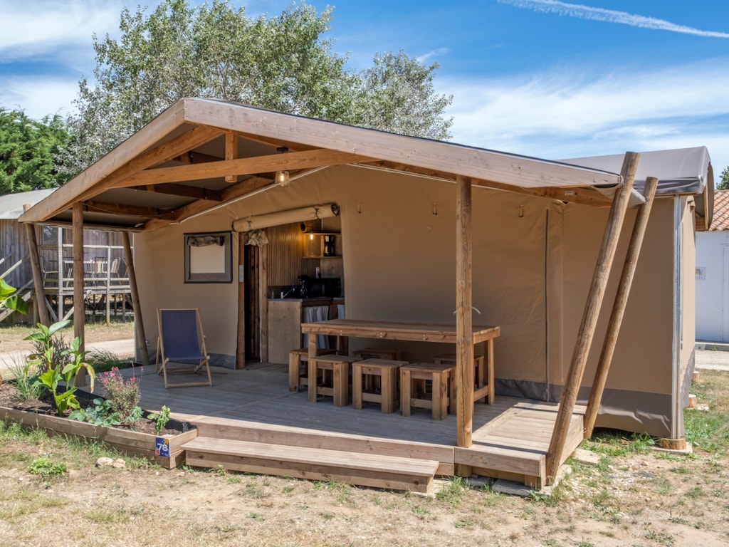 Safaritent 5p - Ecolodge Cabine Cotton confort 2 bedrooms
