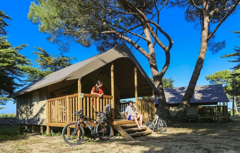 New 2026: Glamping Tent 4p - Tente Lodge Confort