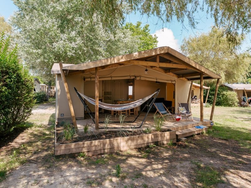 New : Glampingtent 4p -NEW // Ecolodge Cotton Tent Comfort 35m²