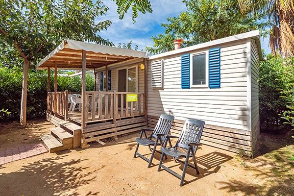 Mobile-home Comfort - 23 m²- 2 bedrooms - Raised terrace
