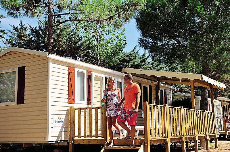 Mobile home Comfort - 32 m²- 3 bedrooms - Raised terrace