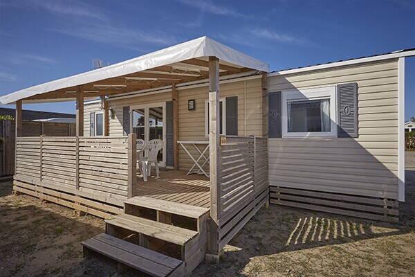 Mobile home Comfort - 34 m²- 3 bedrooms - 2 bathrooms - Raised terrace