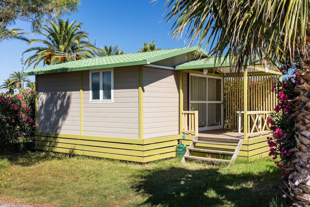 Chalet Classic - 24 m²- 2 slaapkamers - Verhoogd terras