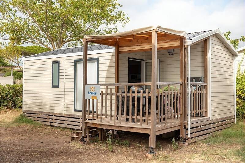 Stacaravan Comfort - 27 m² - 2 slaapkamers - Enig terras