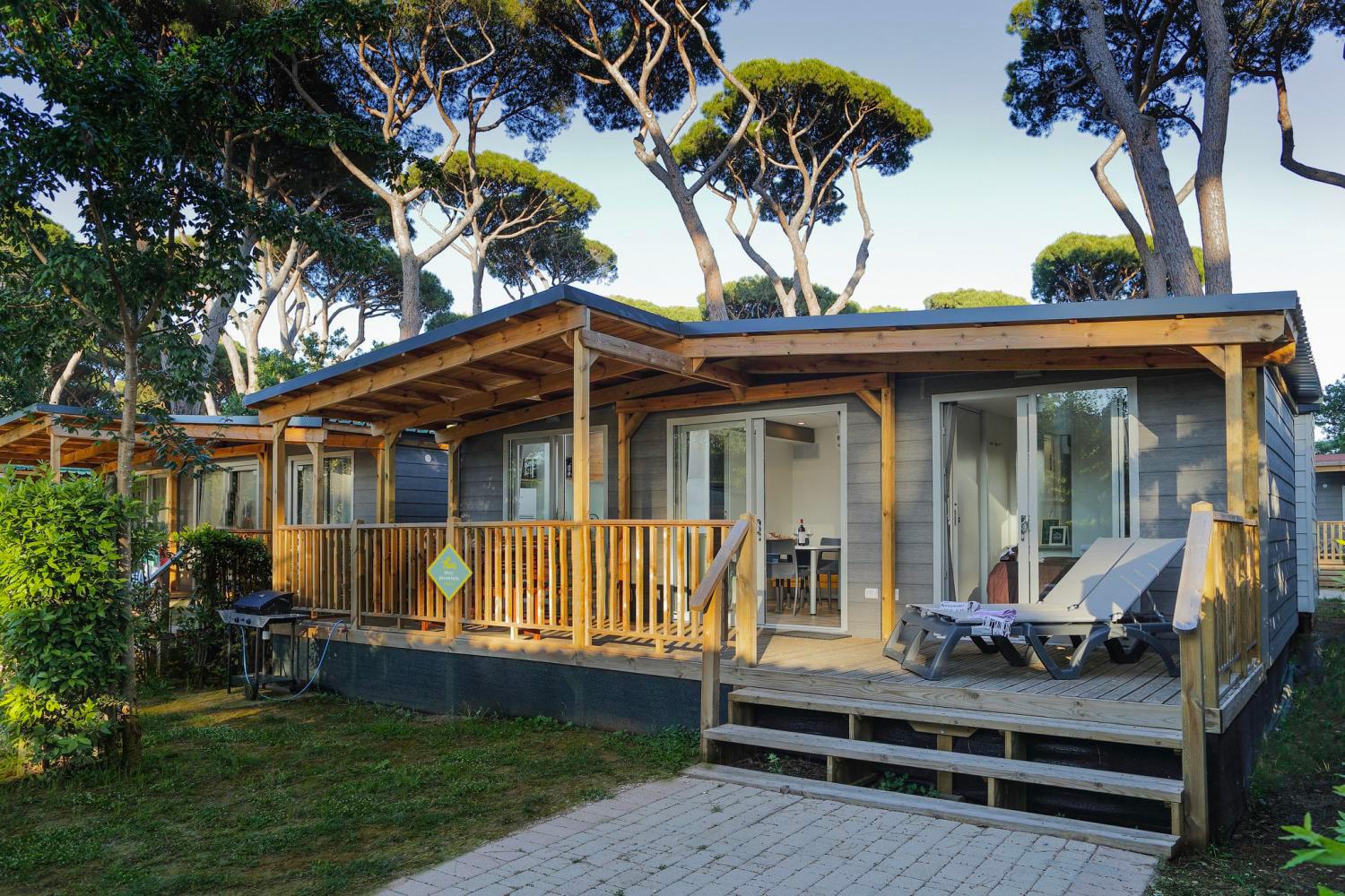 Stacaravan  5p - Chalet 2 Kamer Deluxe